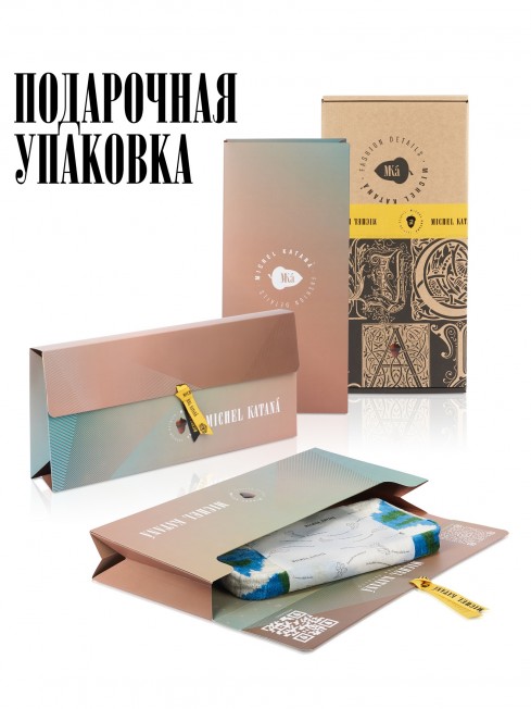 Клатч-конверт-косметичка из Шелка Женский LUDUS EST!_Thiny/S